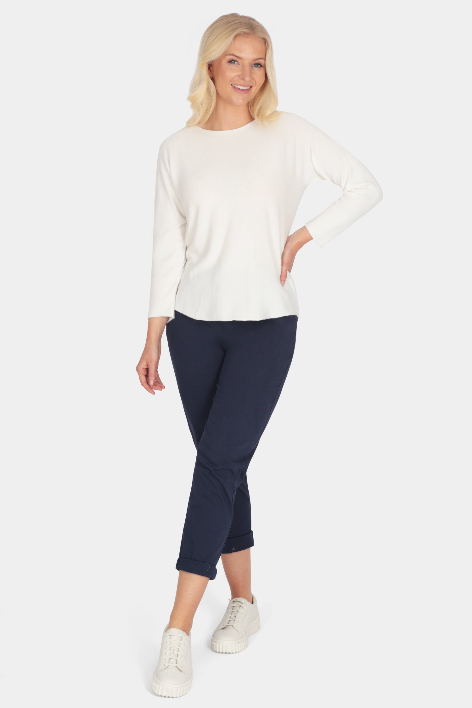 Penny Cloud Knit Light Jumper - Fenella