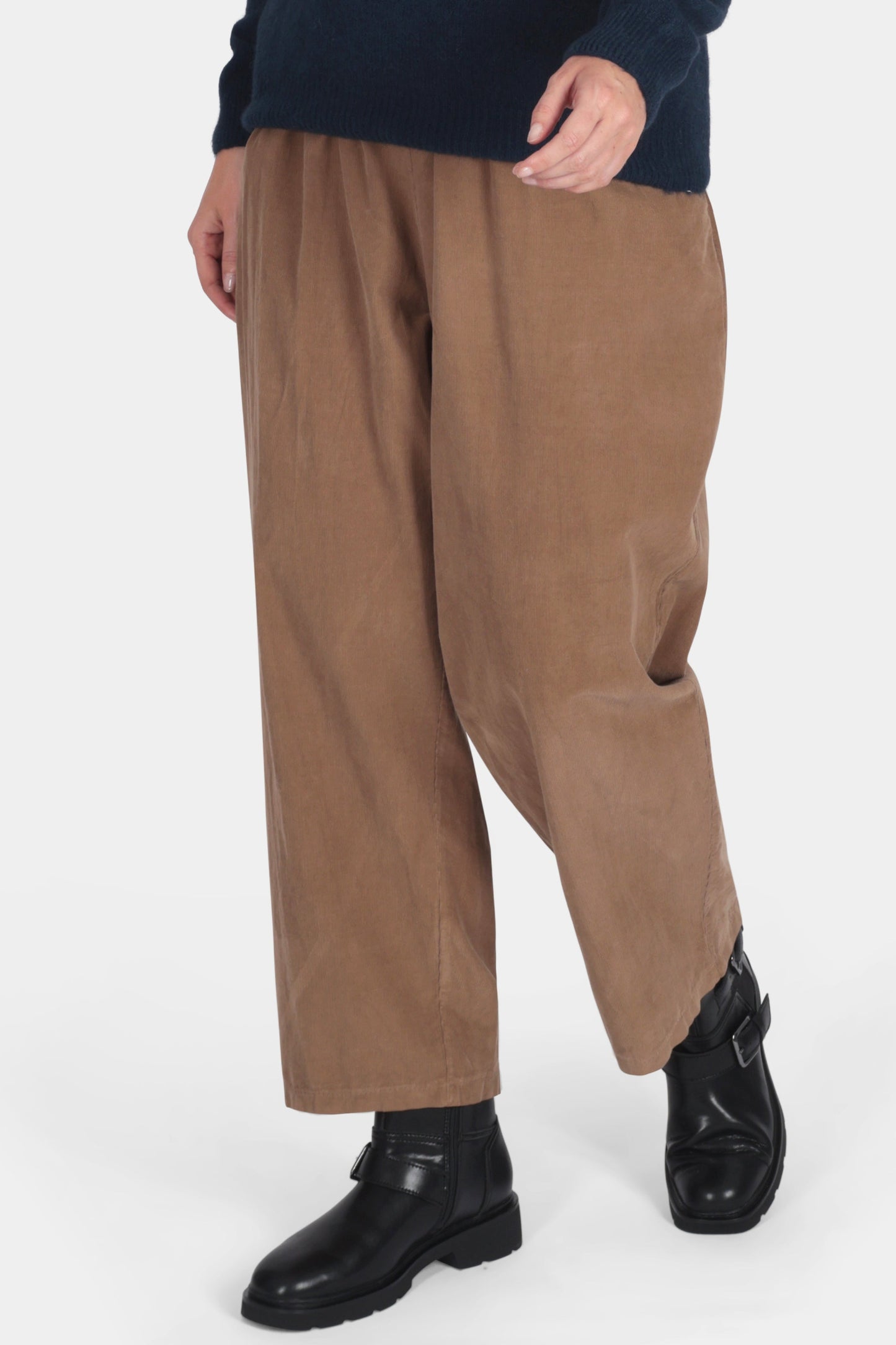 Corduroy Straight Leg Trousers