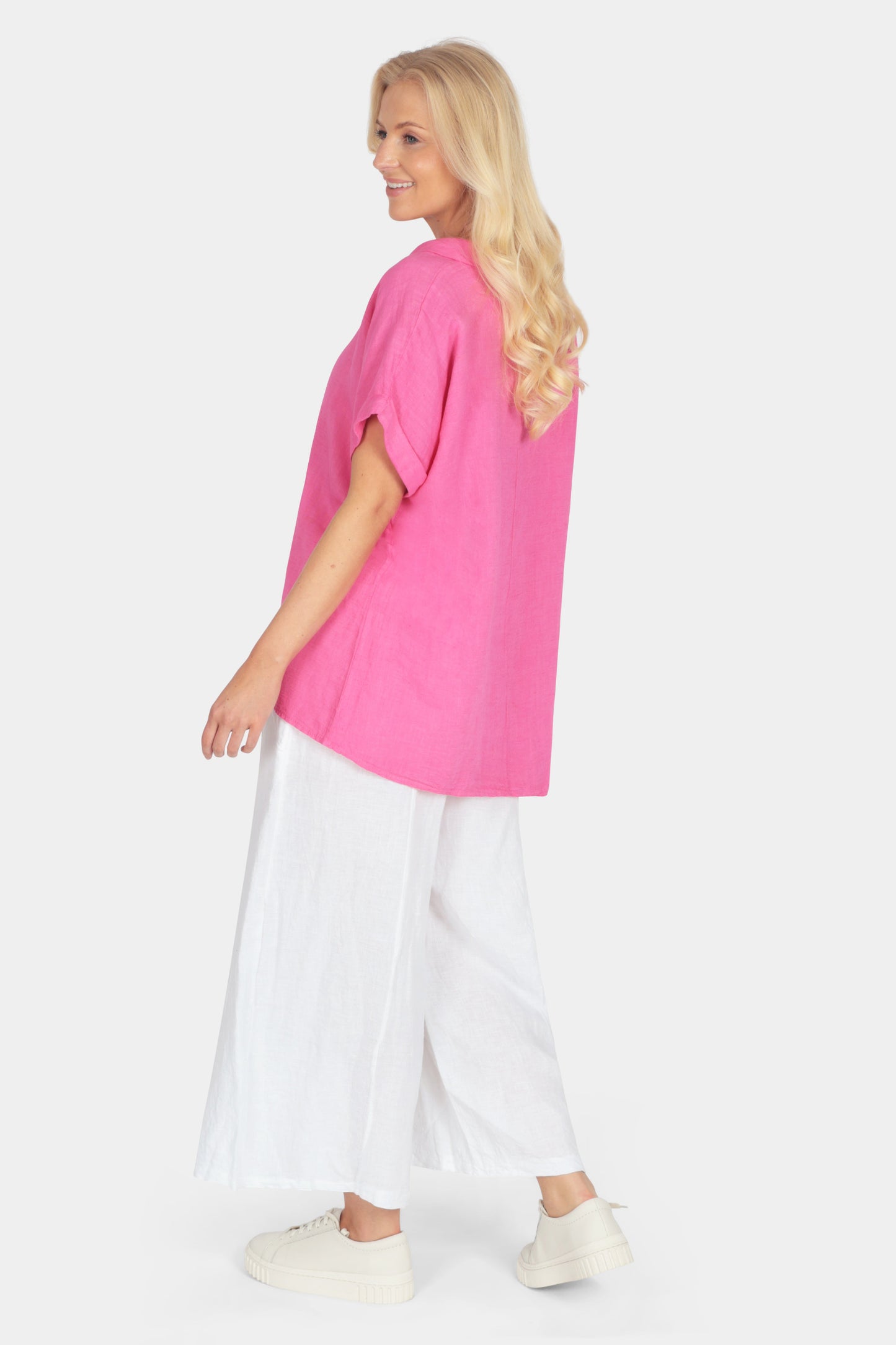 Mariner Linen Top - Fenella