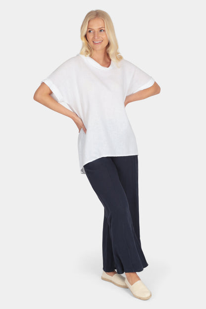 Mariner Linen Top - Fenella