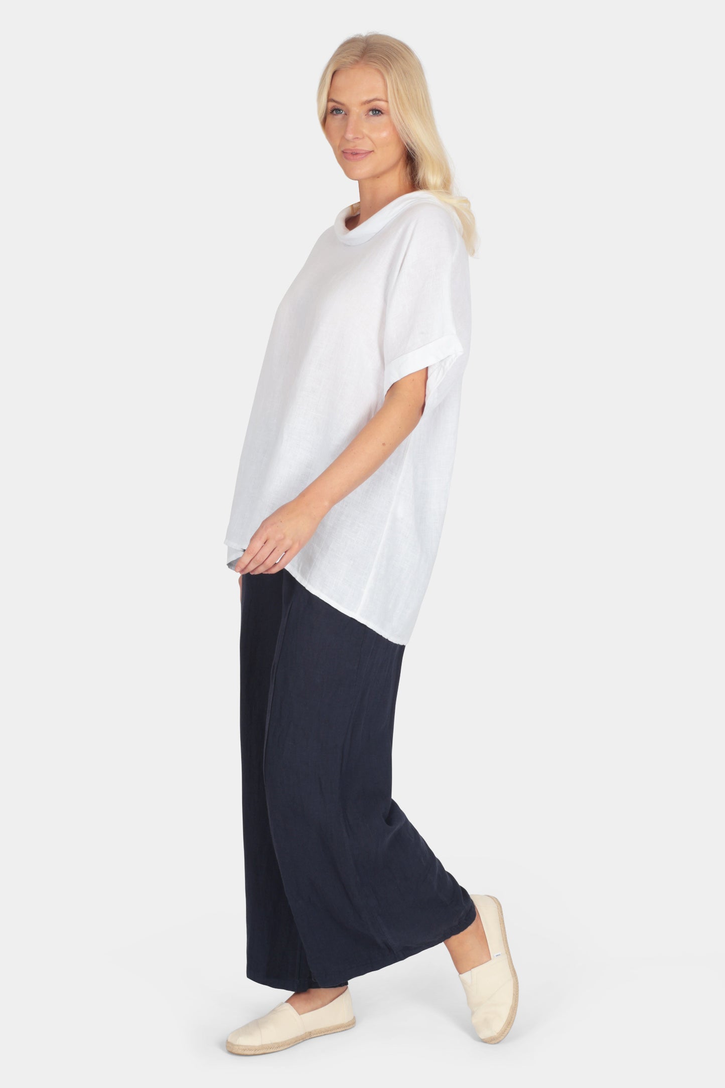Mariner Linen Top - Fenella