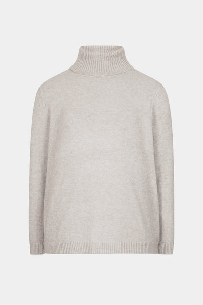 Roll Neck Plain Jumper