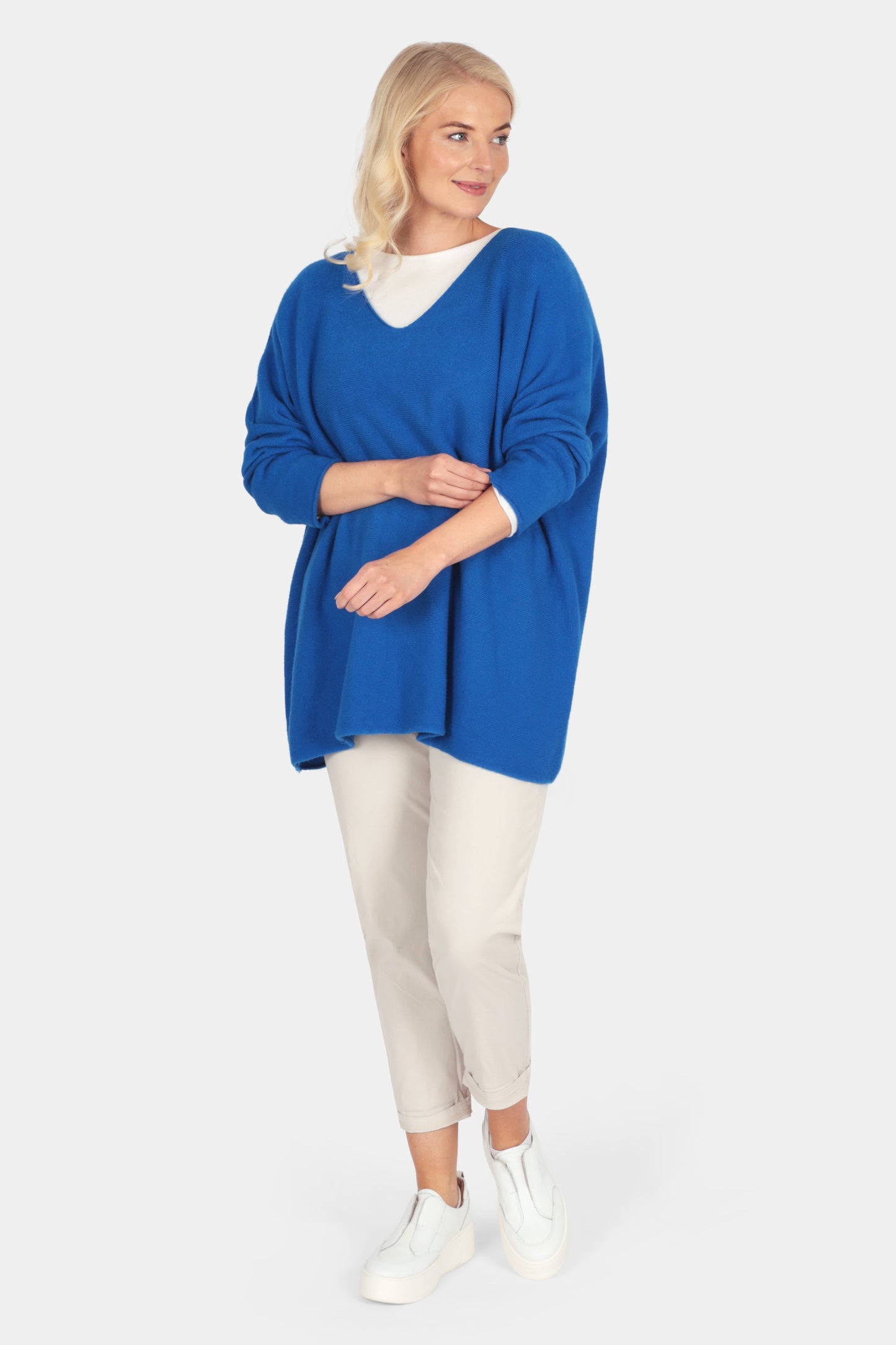 Cloud Two V-Neck Oversize Jumper