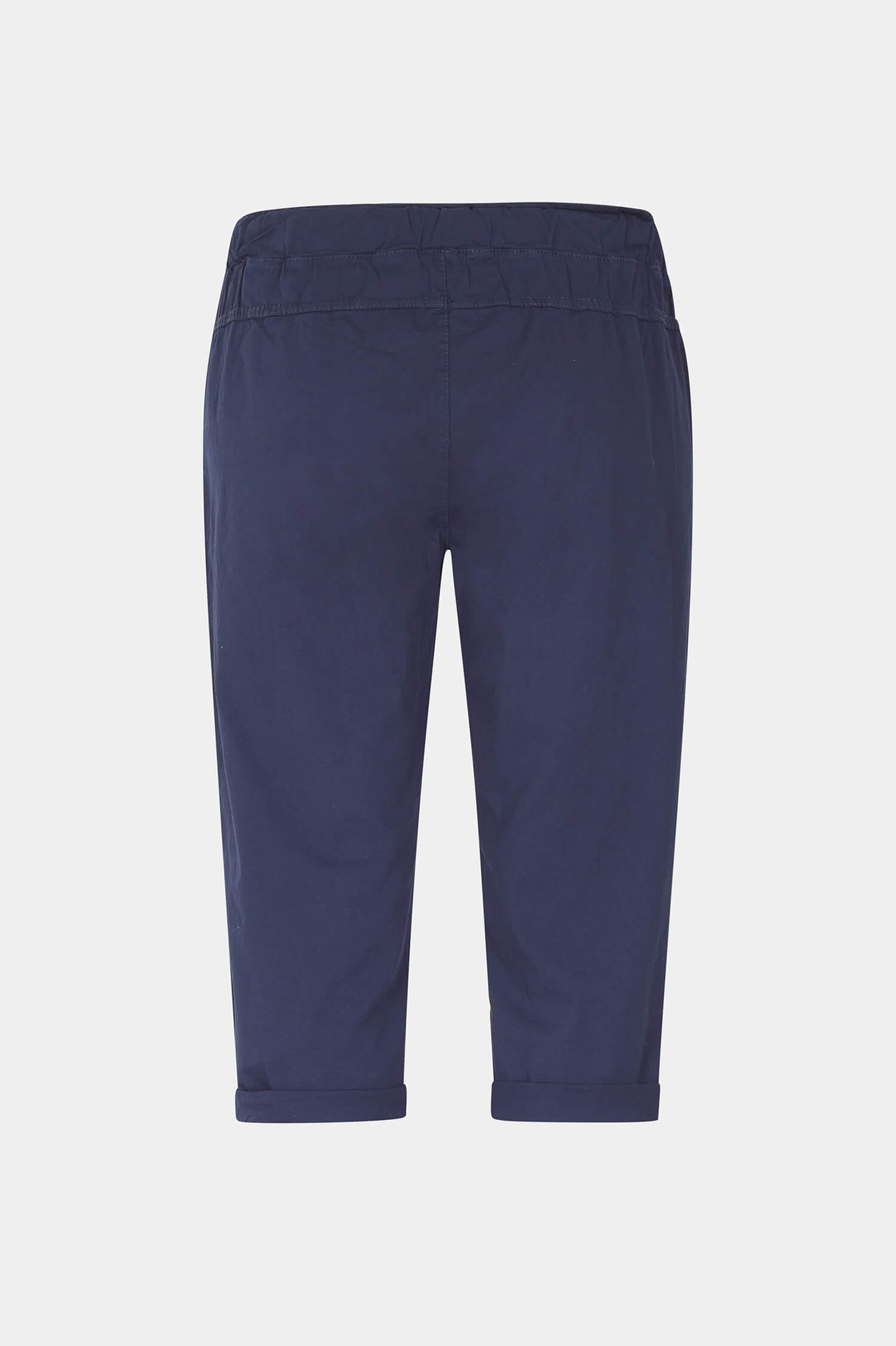 Tie-Waist Stretch Crop Pants