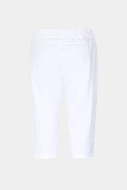 Tie-Waist Stretch Crop Pants