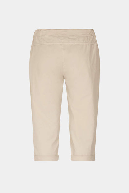 Tie-Waist Stretch Crop Pants