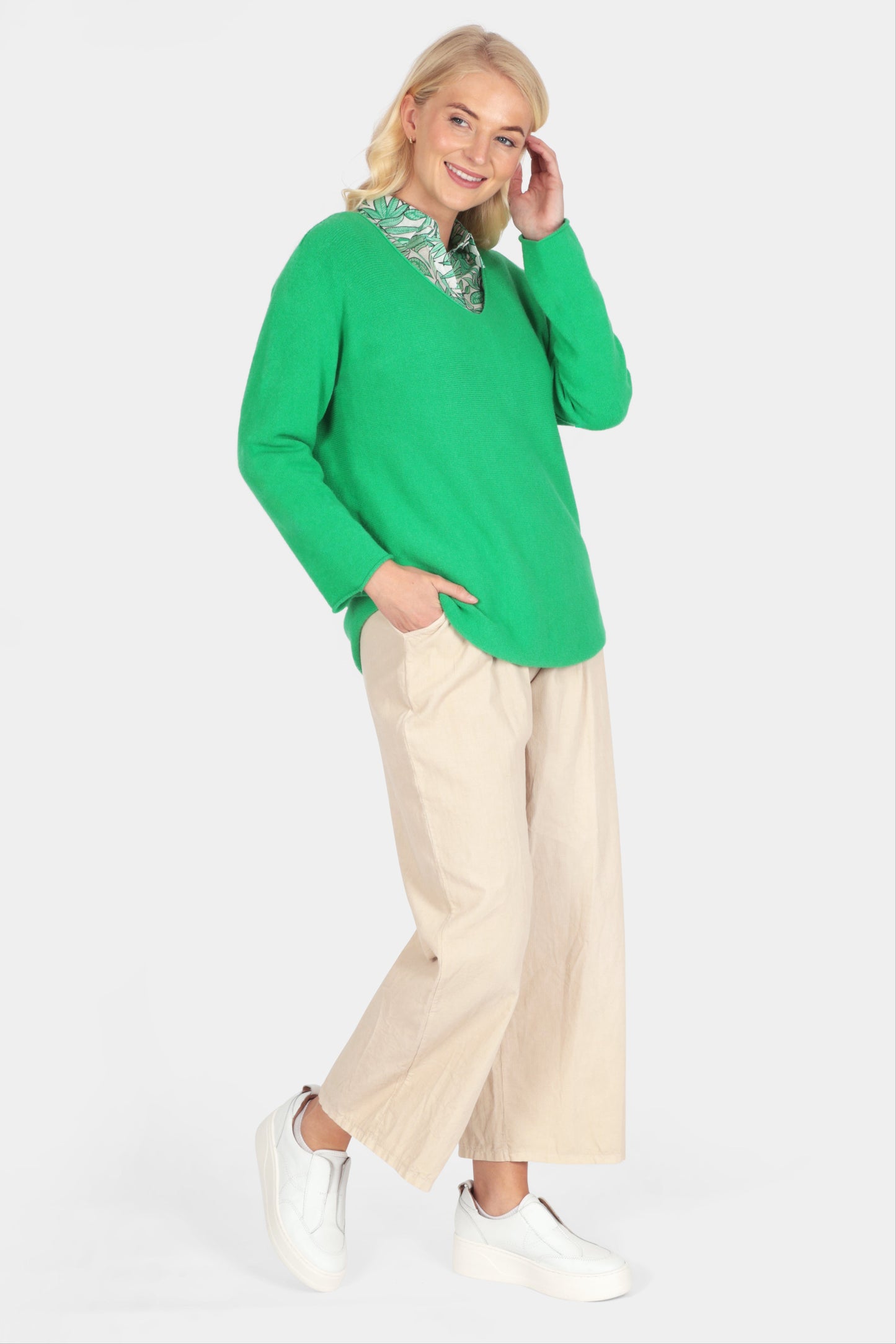 Cloud Two V-Neck Jumper