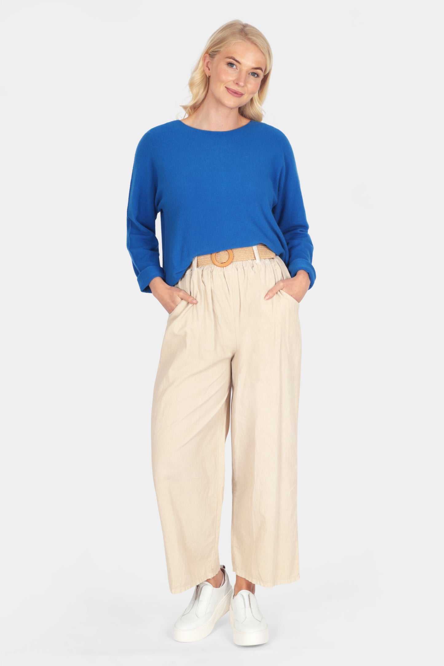 Cloud One Slash Neck Jumper