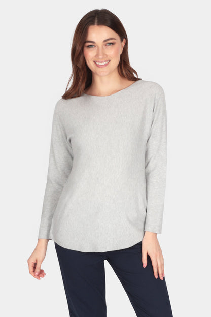 Cloud One Slash Neck Jumper