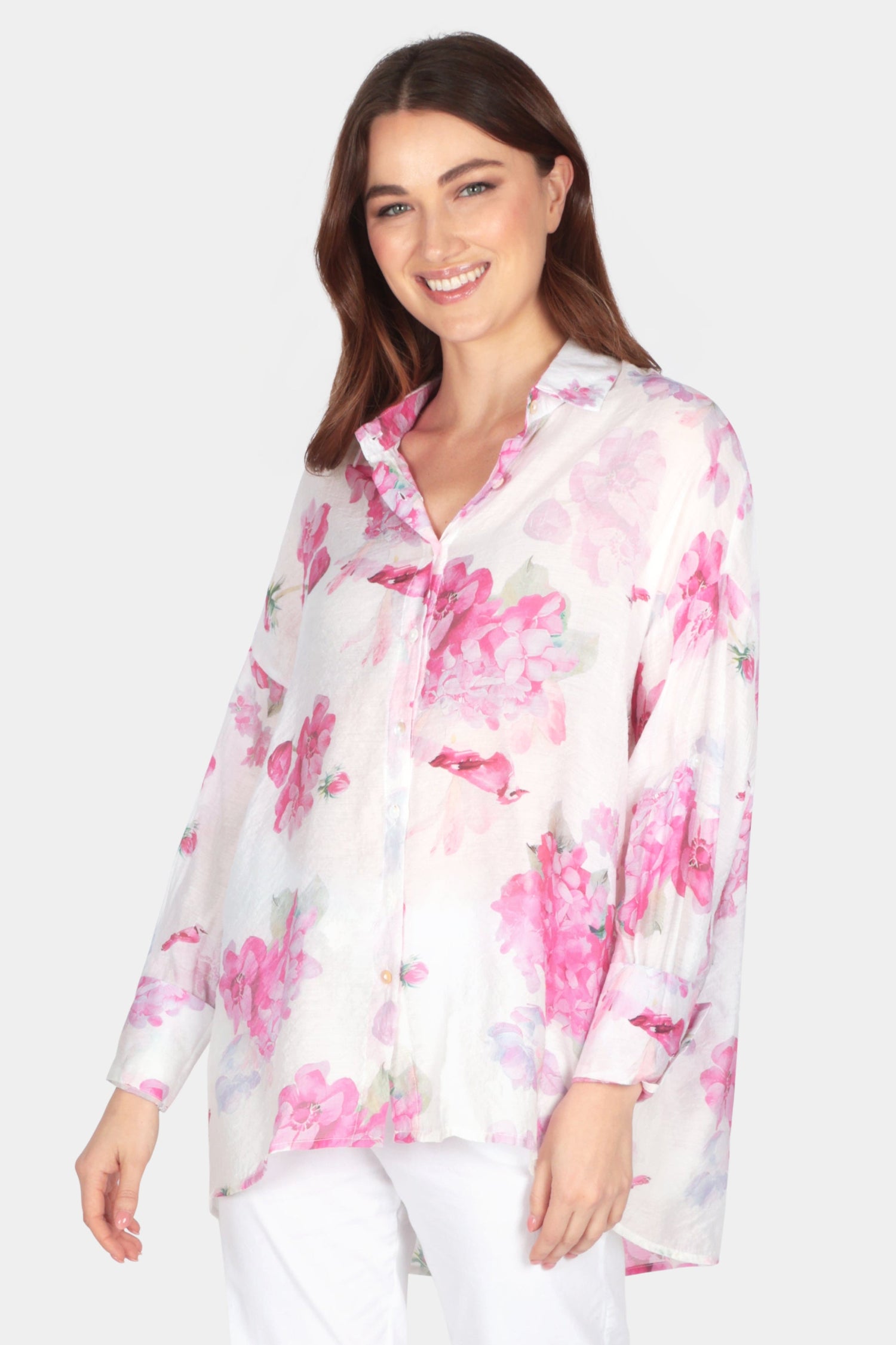 Floretti Blouse Pink - Fenella
