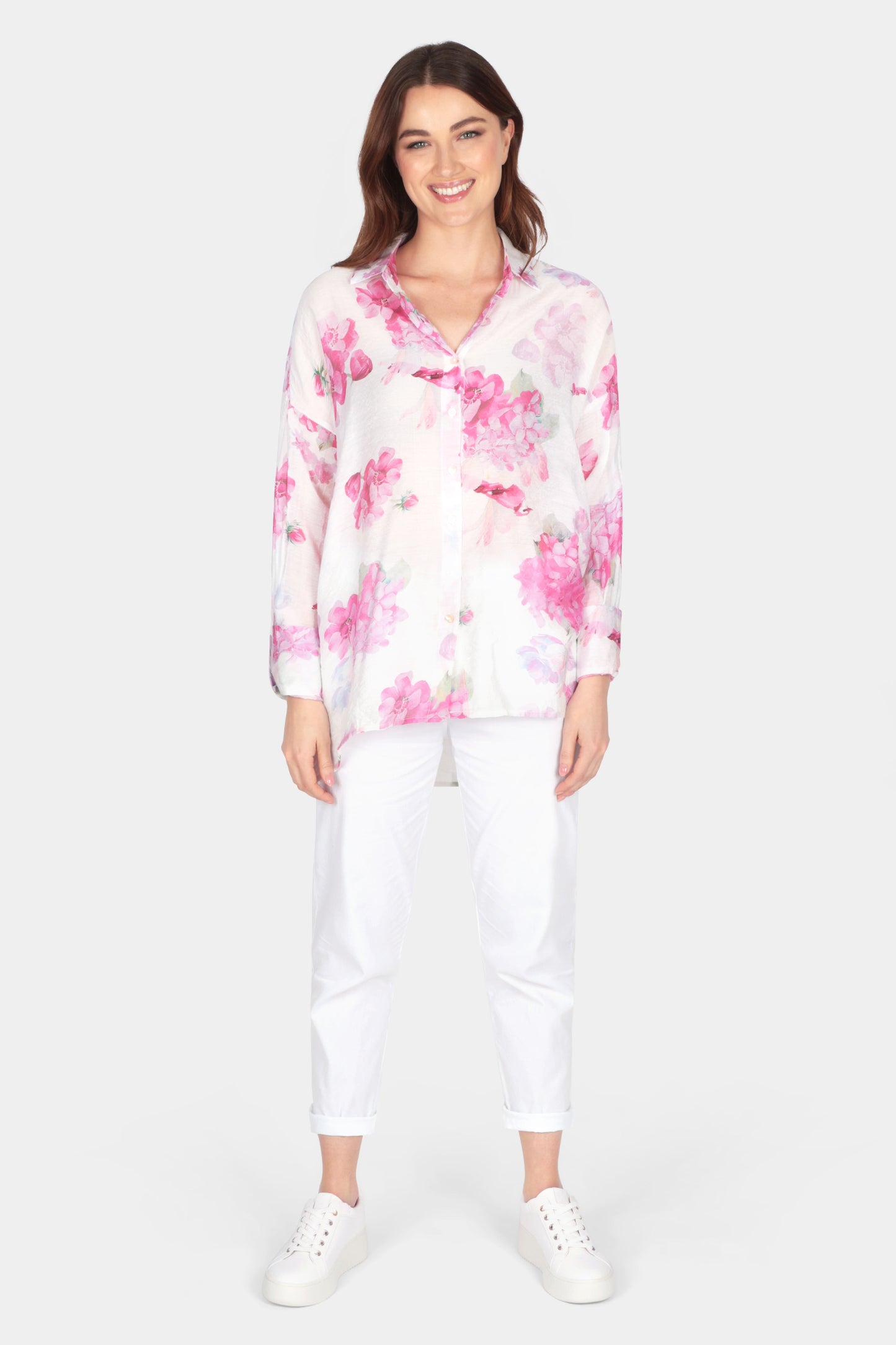 Floretti Blouse Pink - Fenella