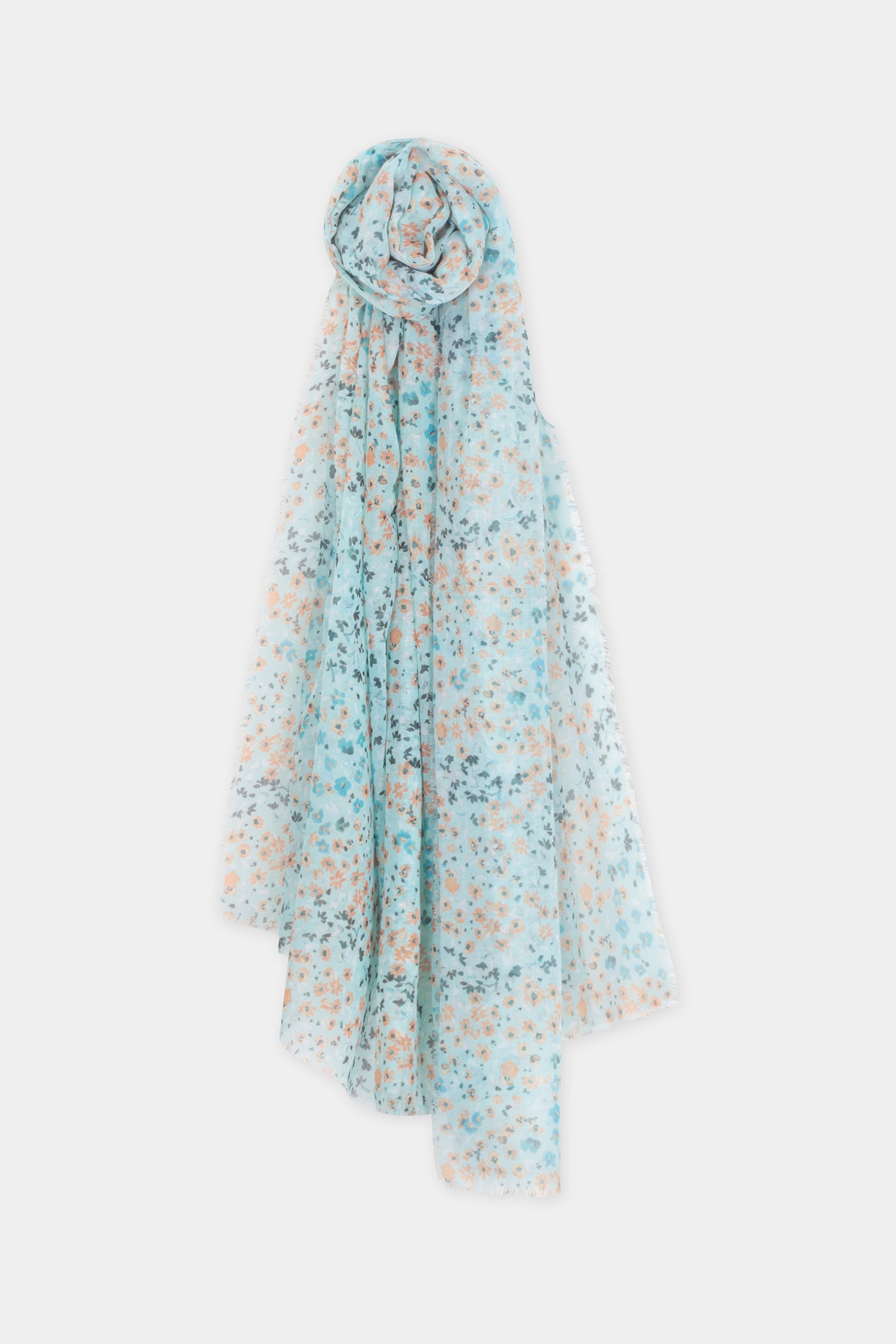 Ditsy Floral Print Scarf - Fenella