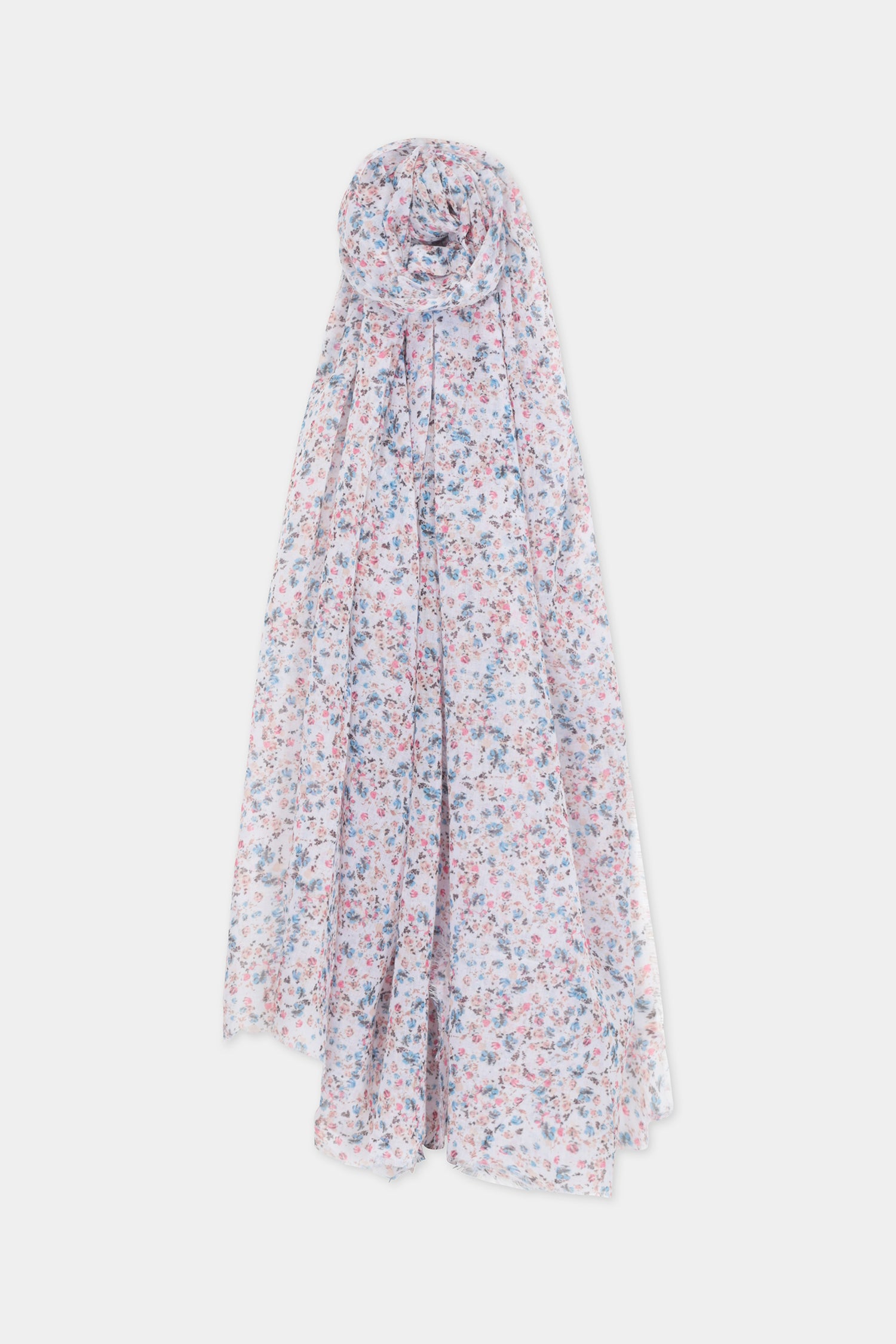 Ditsy Floral Print Scarf - Fenella