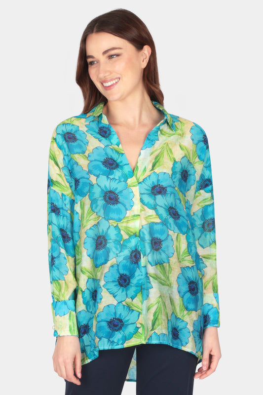Papavero Print Blouse - Fenella