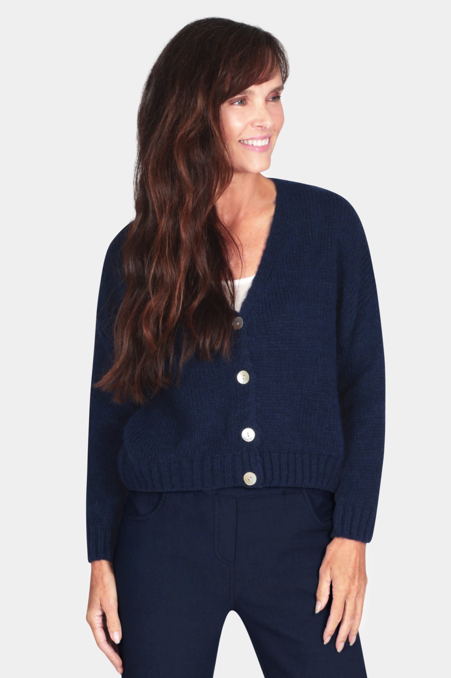 Betty Short Cardigan - Fenella