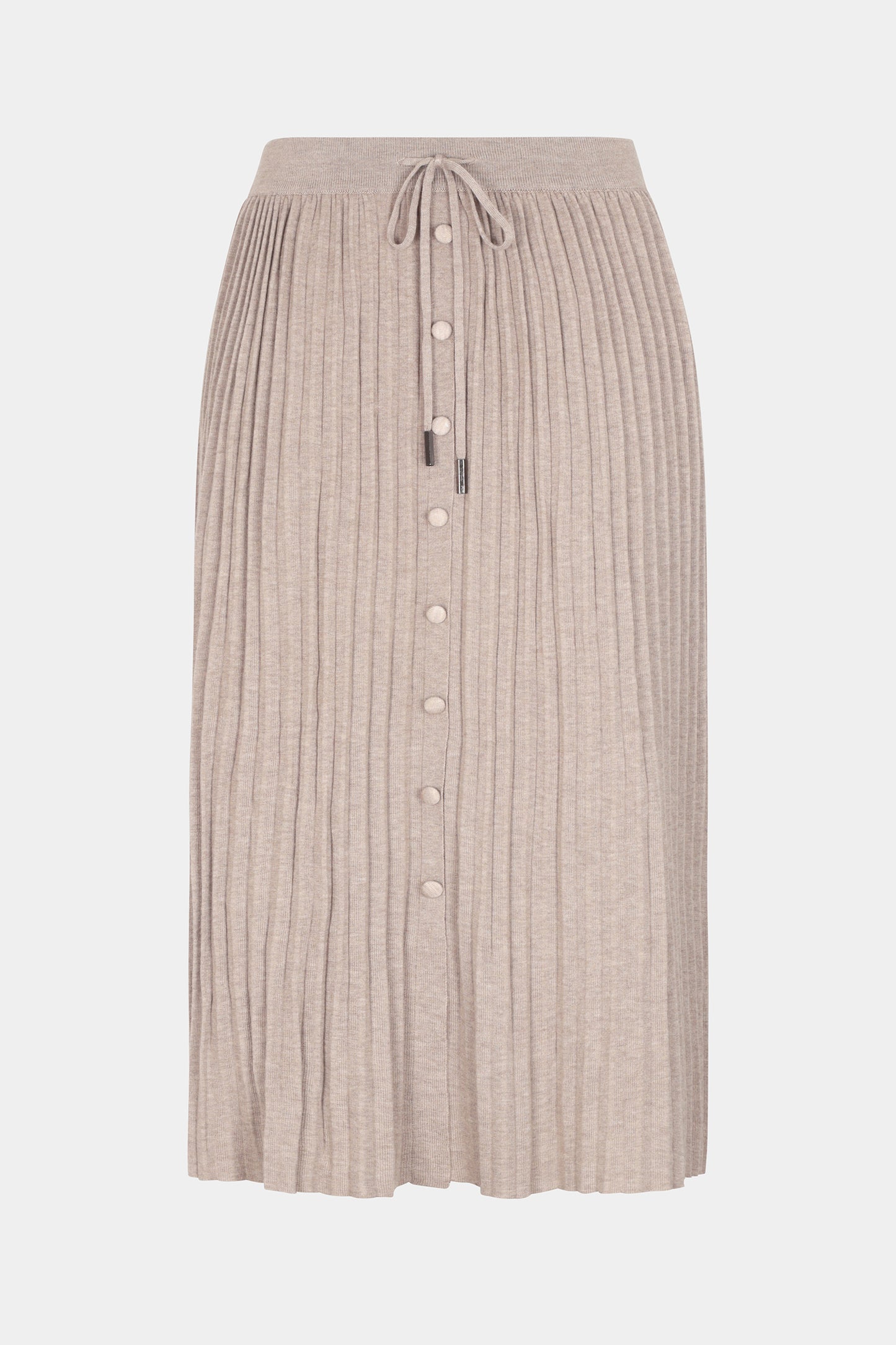 Italian Button Front Knitted Skirt