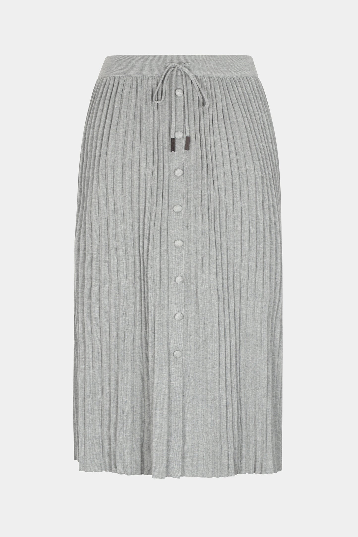 Italian Button Front Knitted Skirt