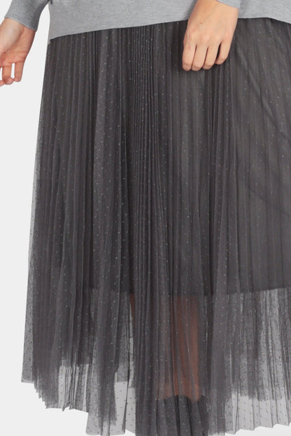 Dot Tulle Skirt