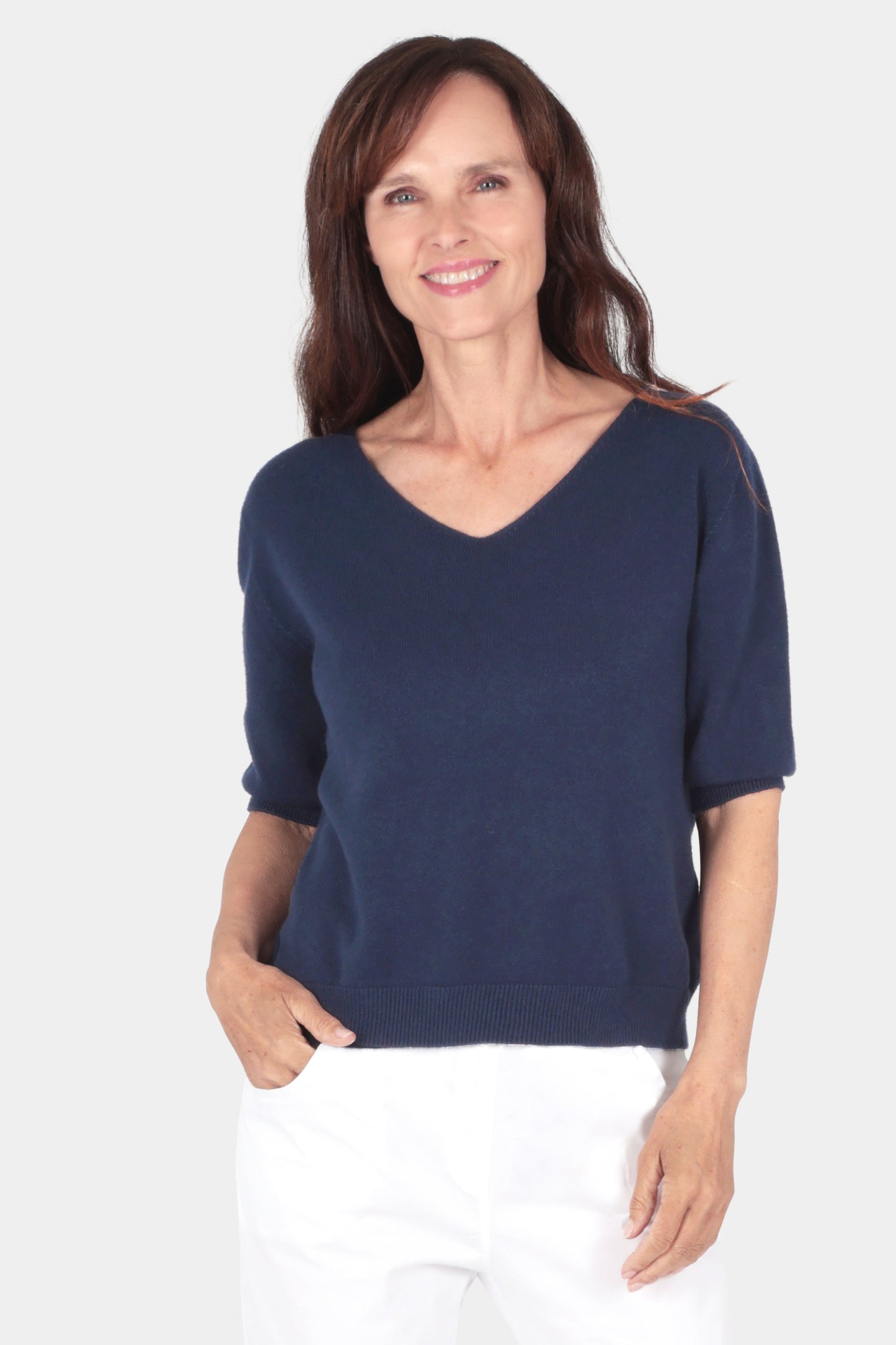 Cloud Two Short Sleeve V-Neck
