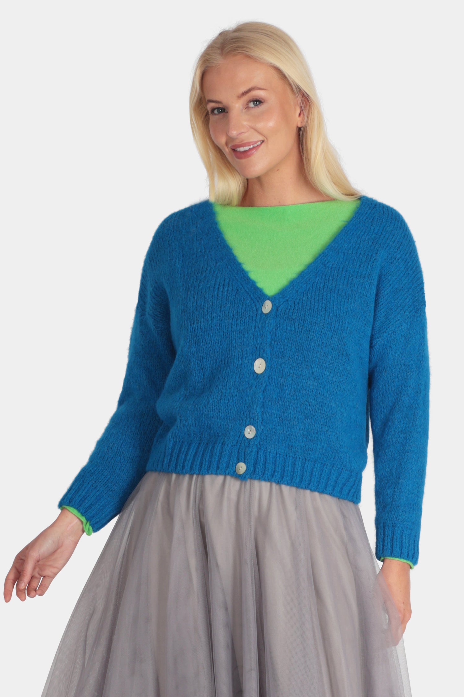 Betty Short Cardigan - Fenella