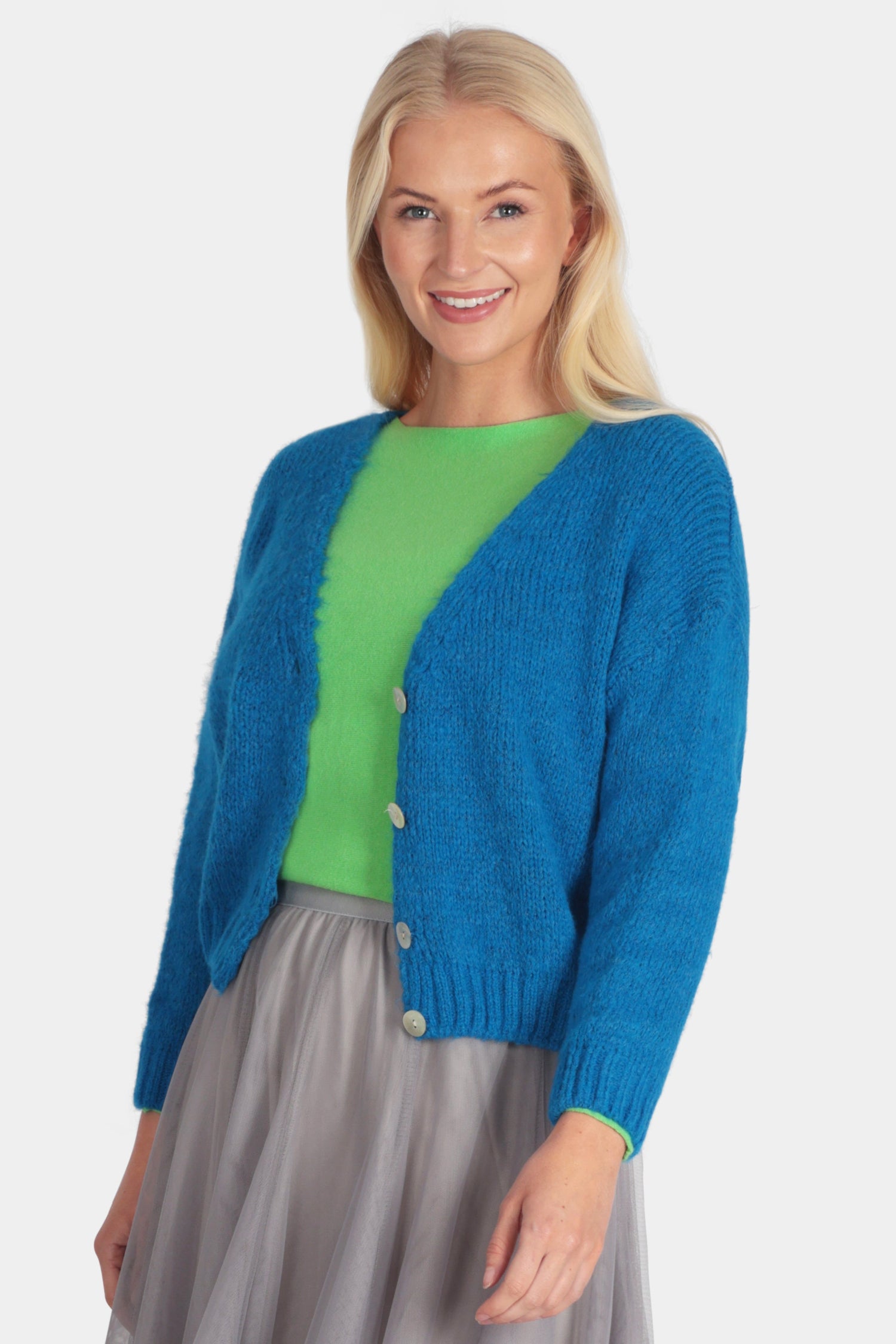 Betty Short Cardigan - Fenella