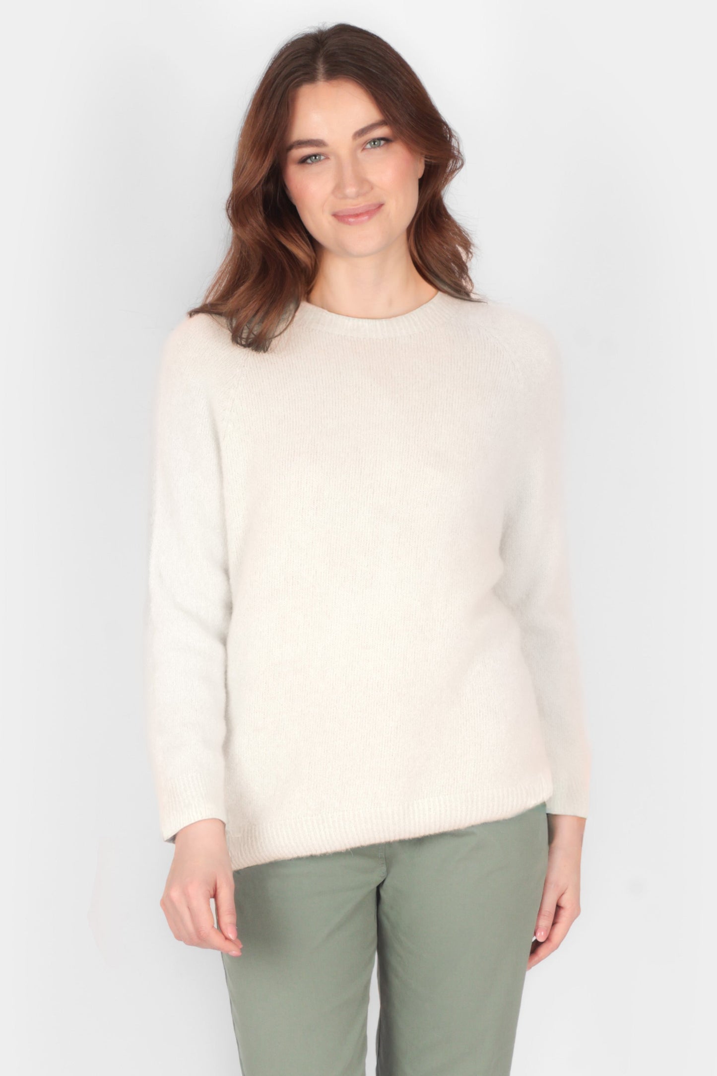Crew Neck Alpaca Jumper