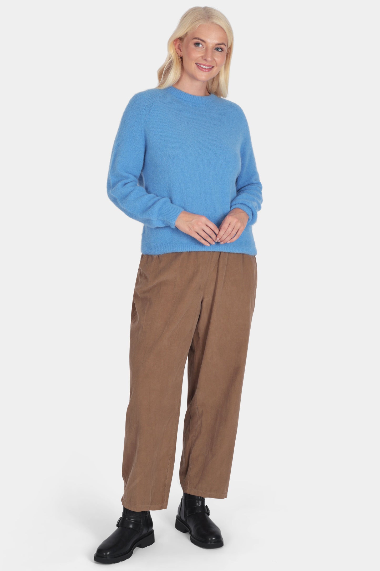 Crew Neck Alpaca Jumper