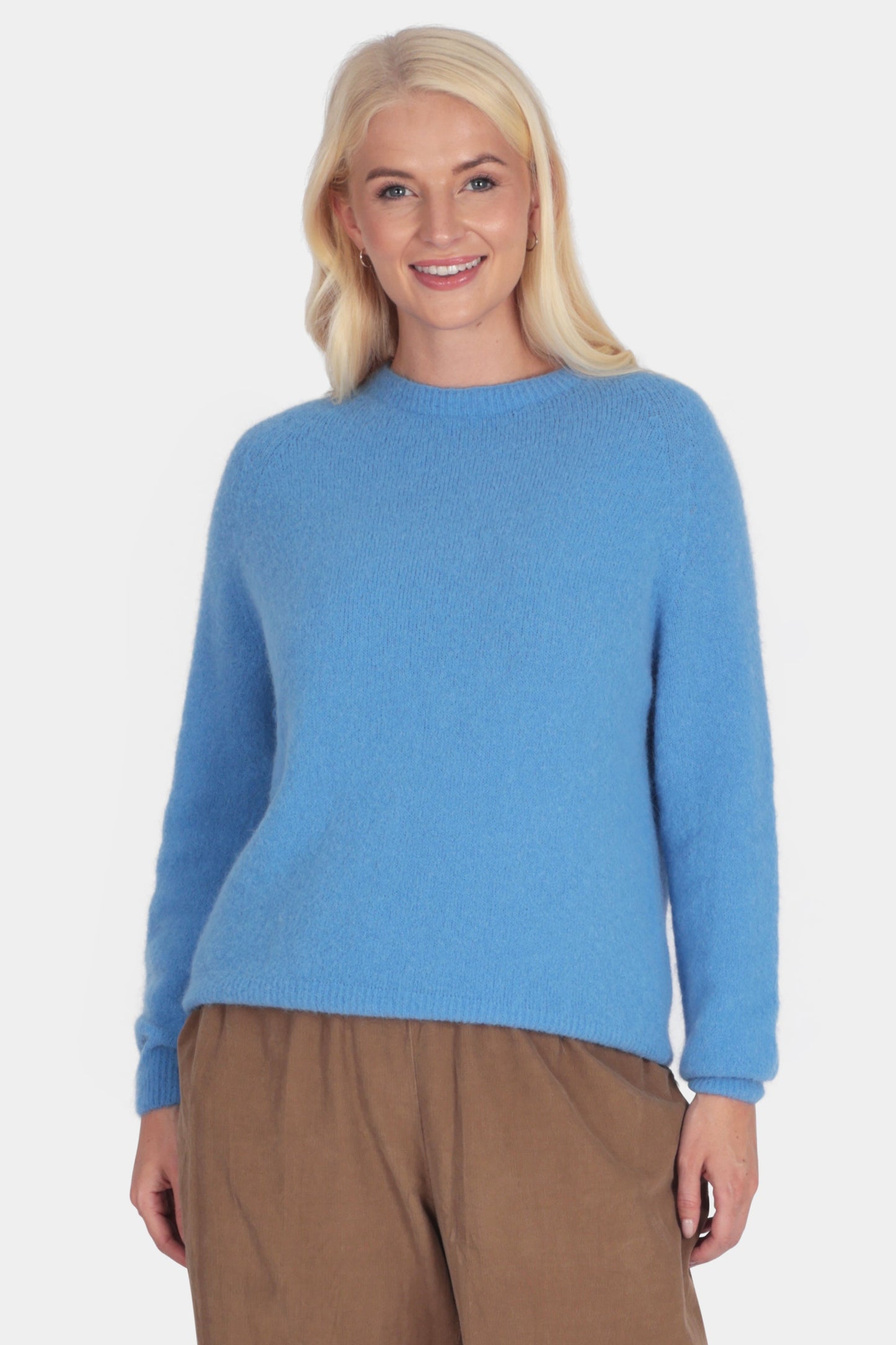 Crew Neck Alpaca Jumper