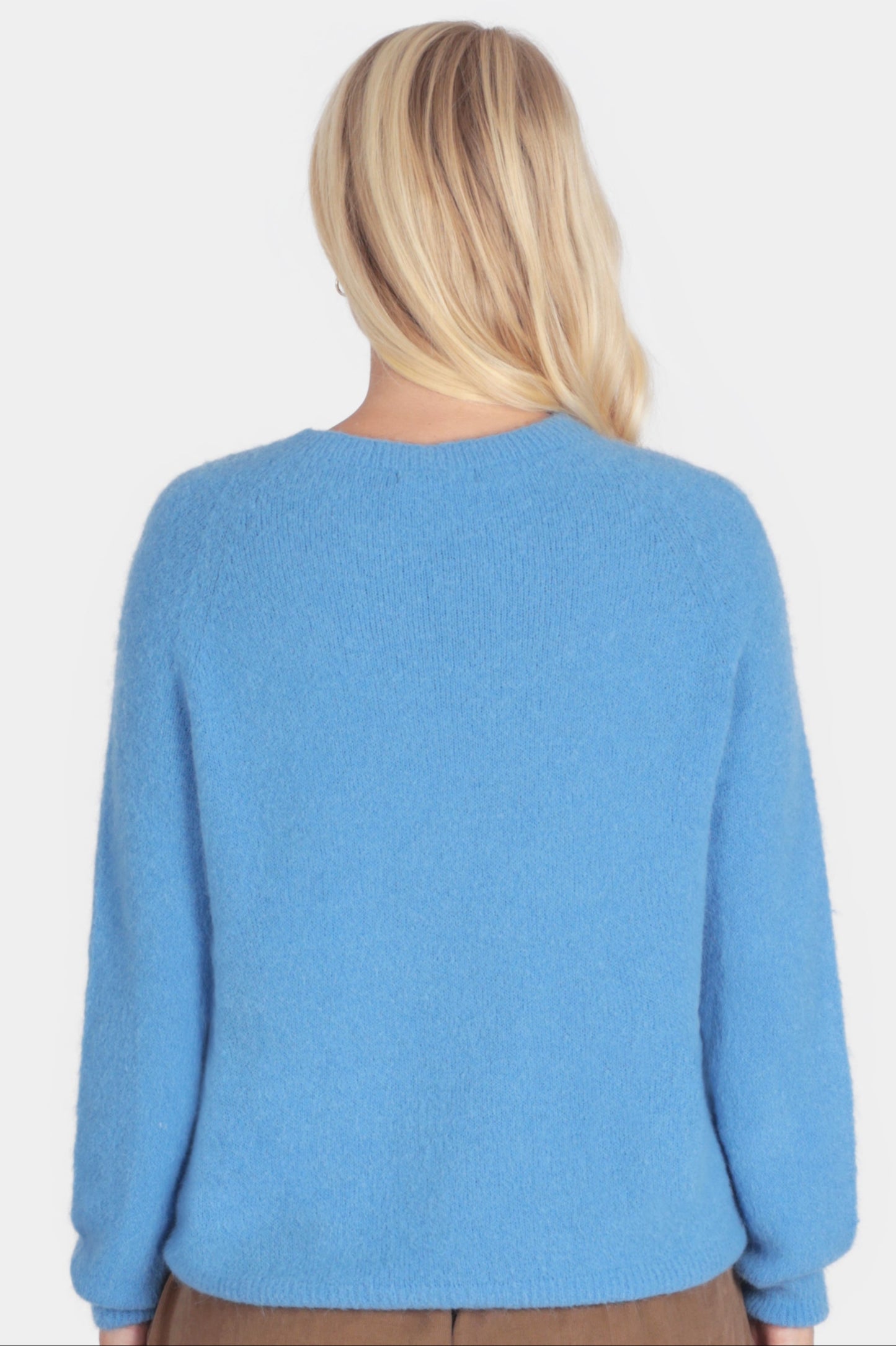 Crew Neck Alpaca Jumper