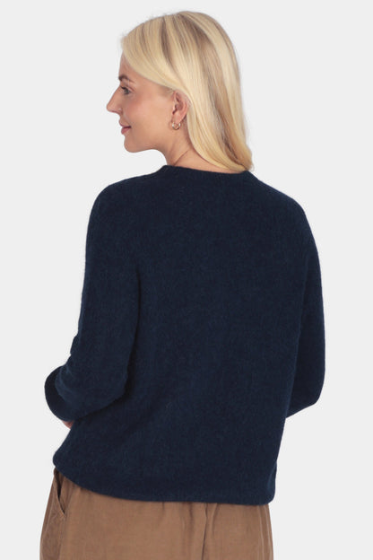 Crew Neck Alpaca Jumper