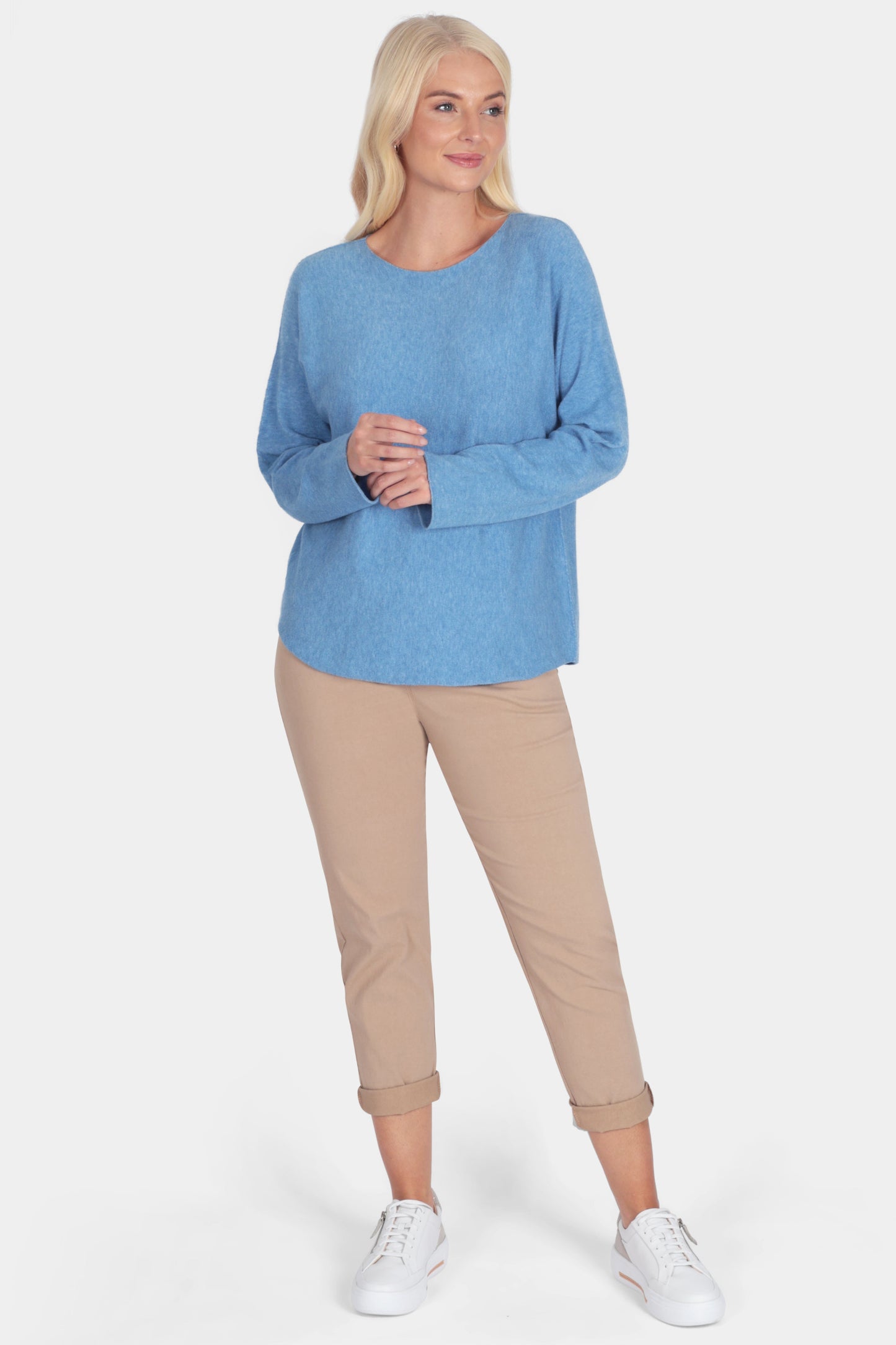 Cloud One Slash Neck Jumper