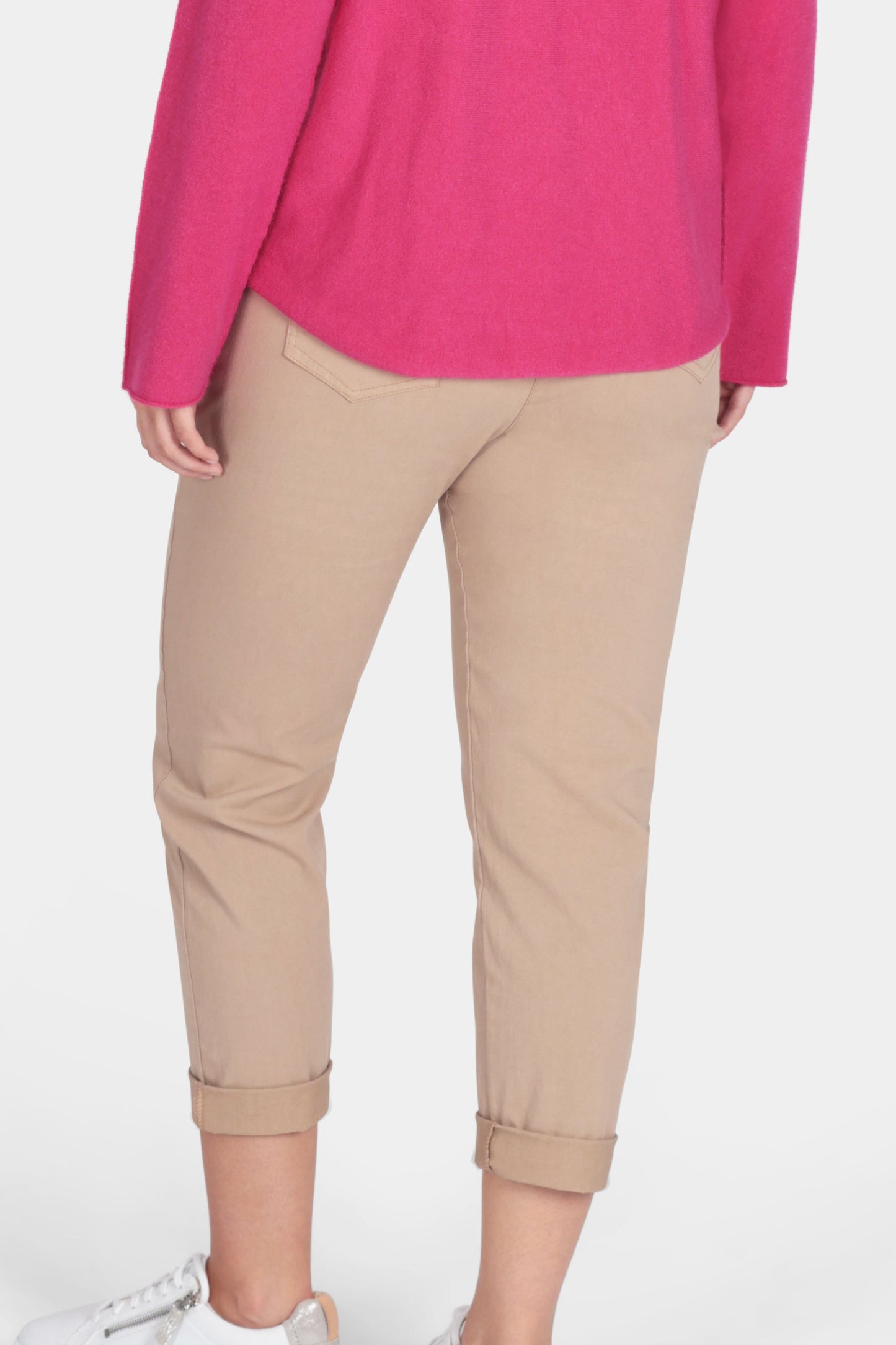 Tie-Waist Stretchy Trousers