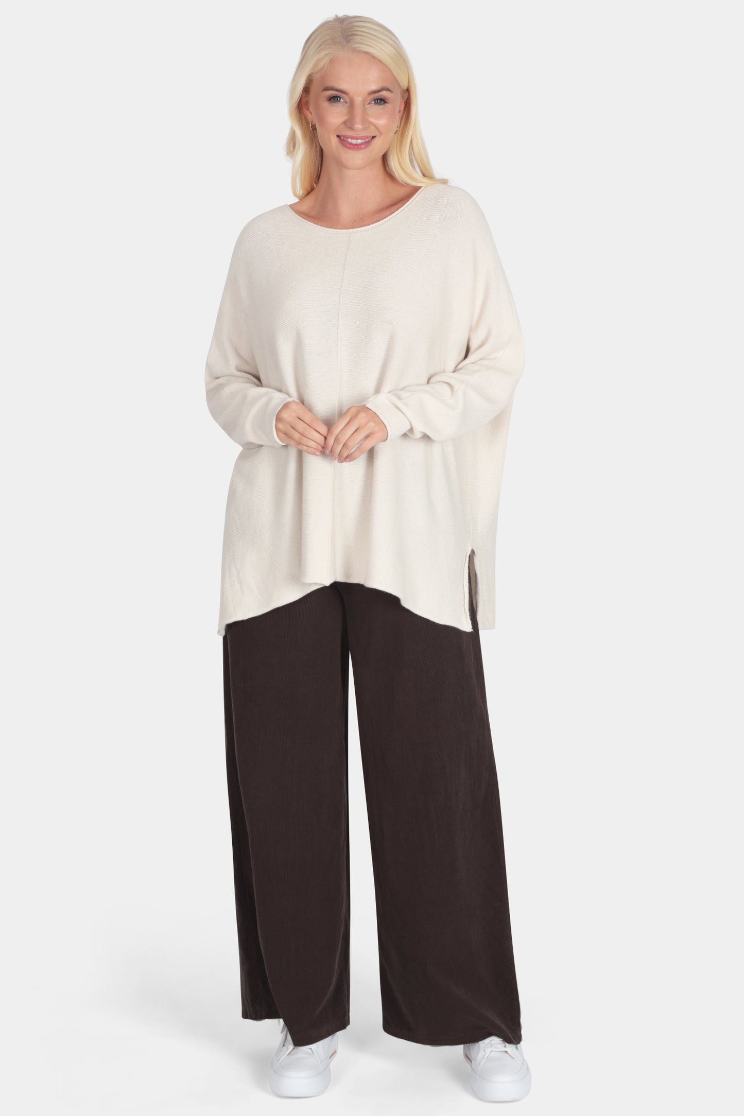Cloud Two Front Seam Oversize Jumper