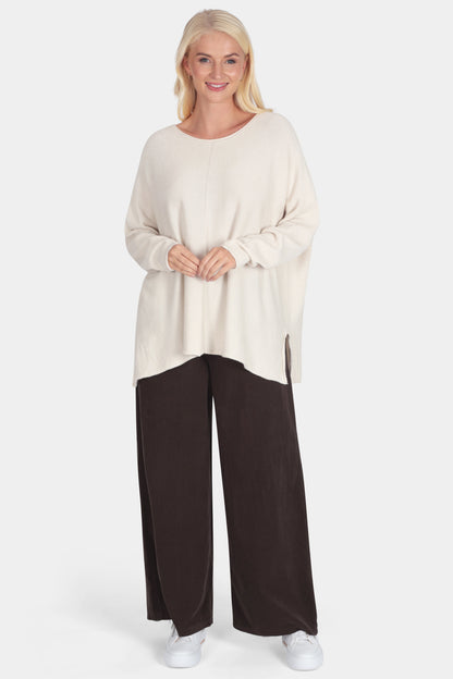 Cloud Two Front Seam Oversize Jumper