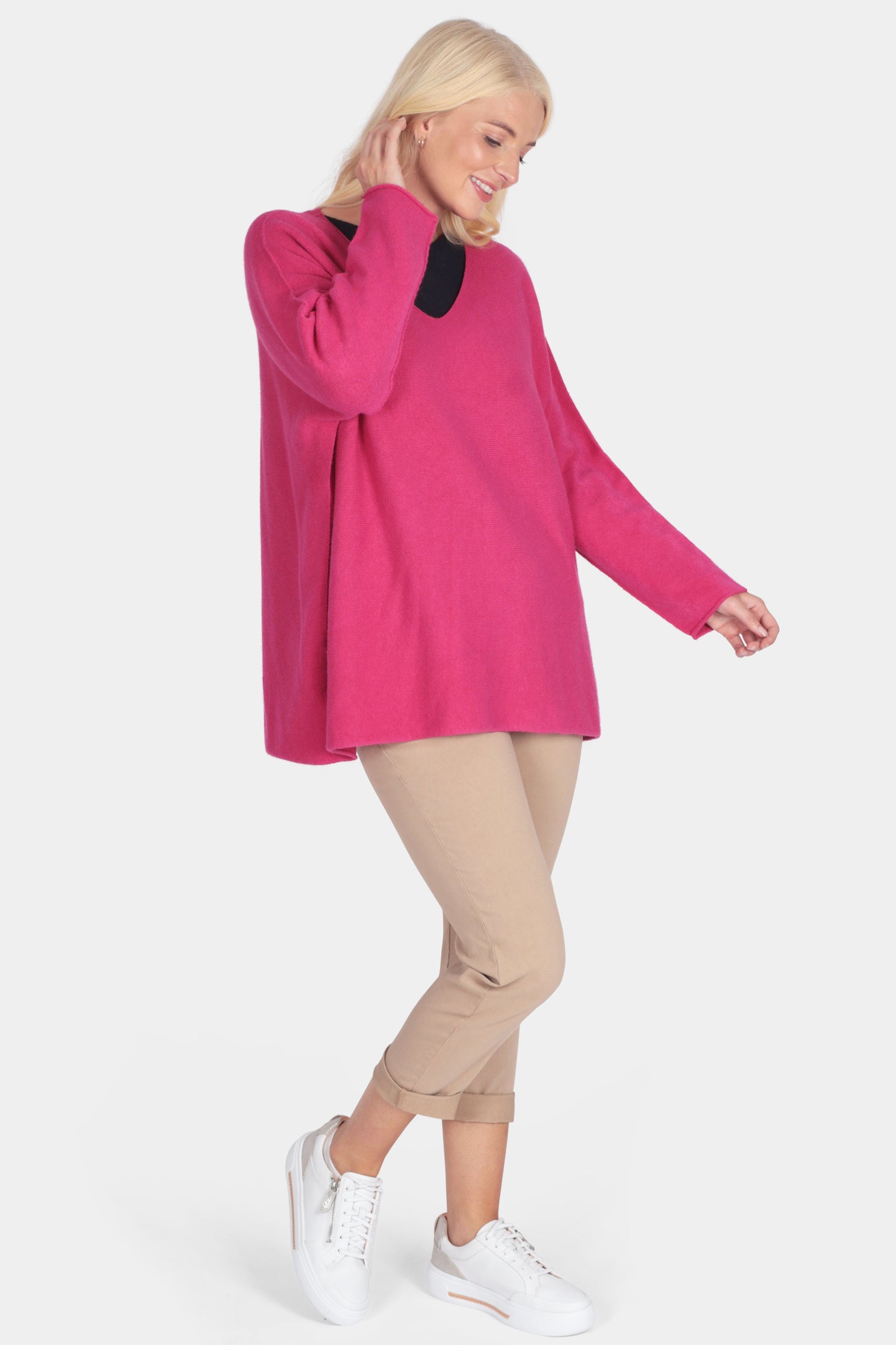 Cloud Two V-Neck Oversize Jumper