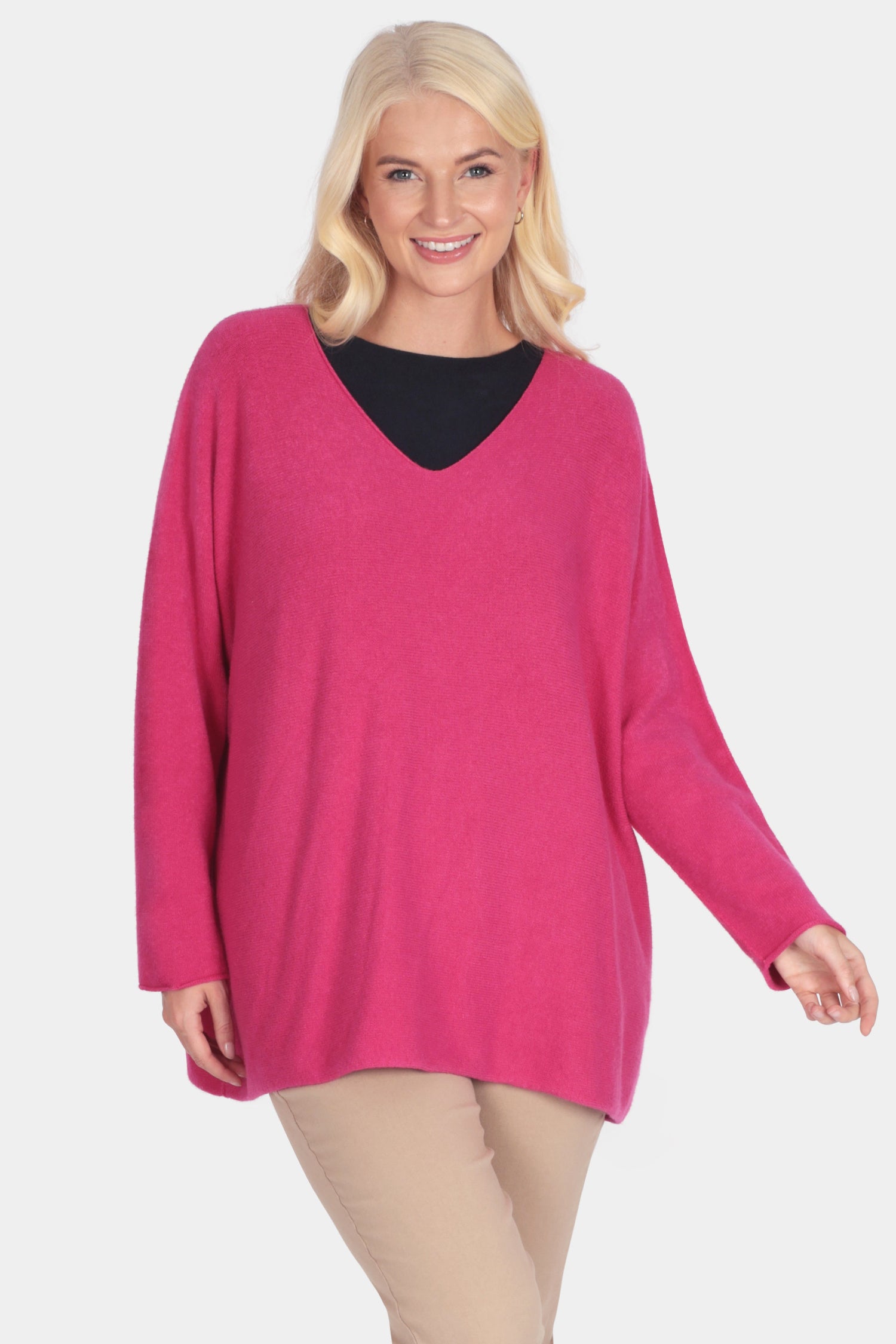 Cloud Two V-Neck Oversize Jumper