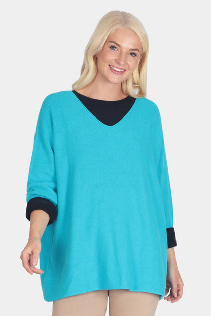 Cloud Two V-Neck Oversize Jumper