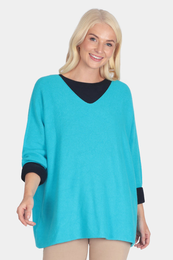Cloud Two V-Neck Oversize Jumper