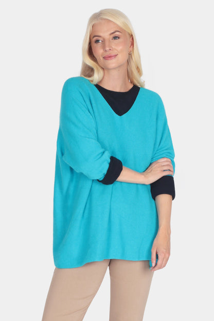 Cloud Two V-Neck Oversize Jumper