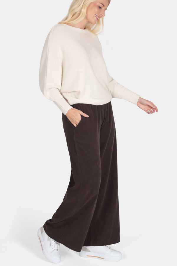 Corduroy Wide Leg Trousers