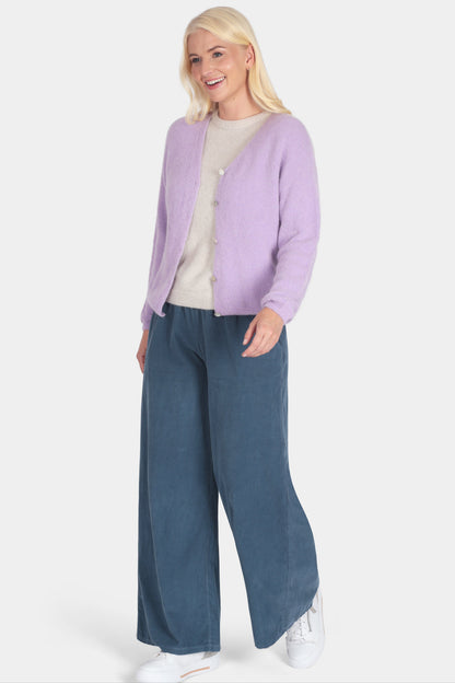 V-Neck Alpaca Cardigan