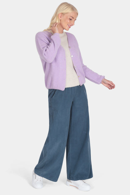 V-Neck Alpaca Cardigan