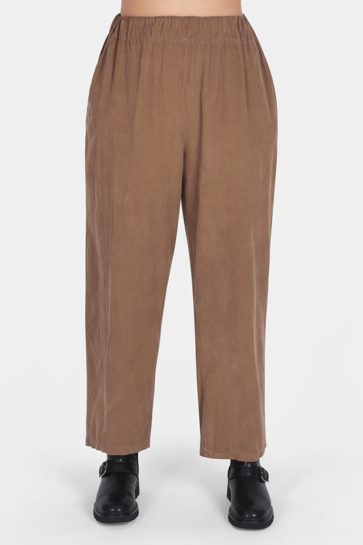 Corduroy Straight Leg Trousers