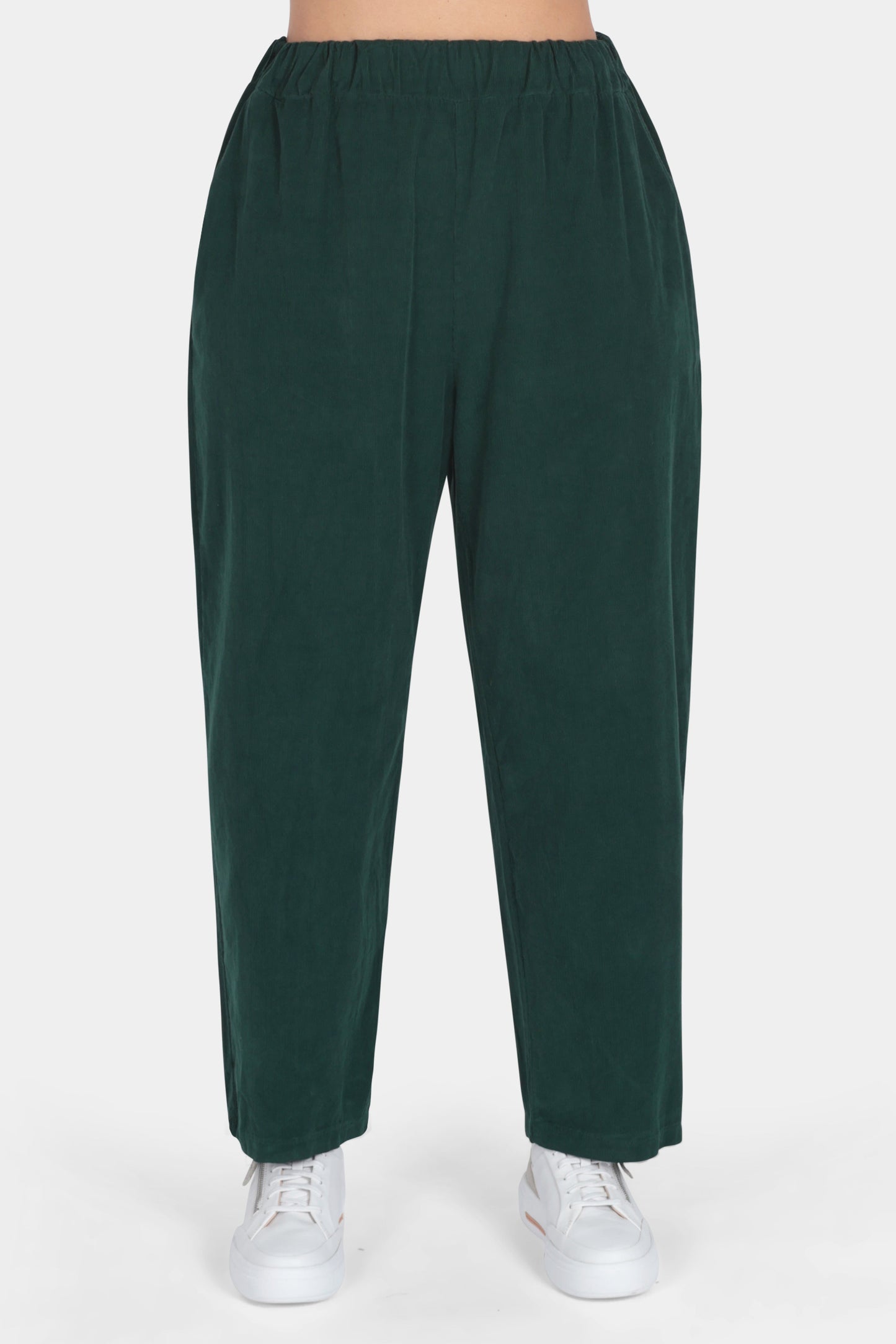 Corduroy Straight Leg Trousers
