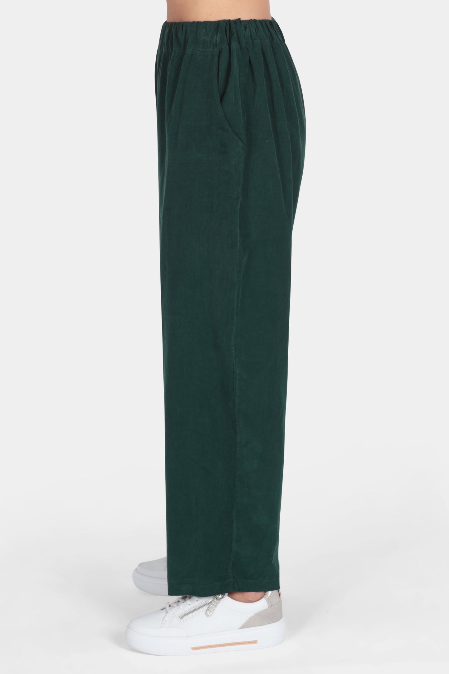 Corduroy Straight Leg Trousers