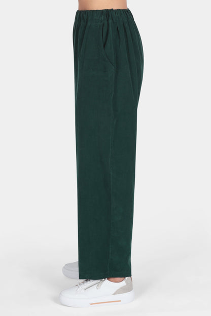 Corduroy Straight Leg Trousers