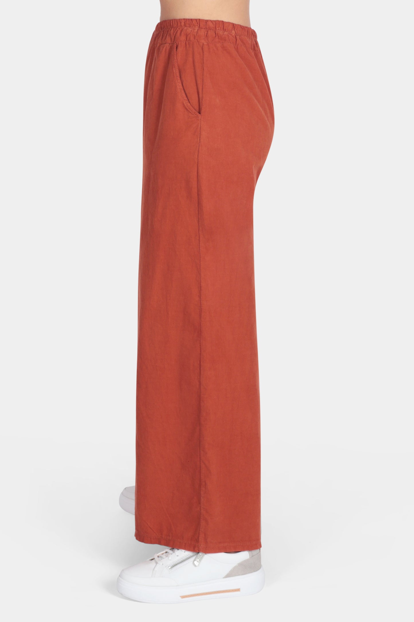 Corduroy Wide Leg Trousers