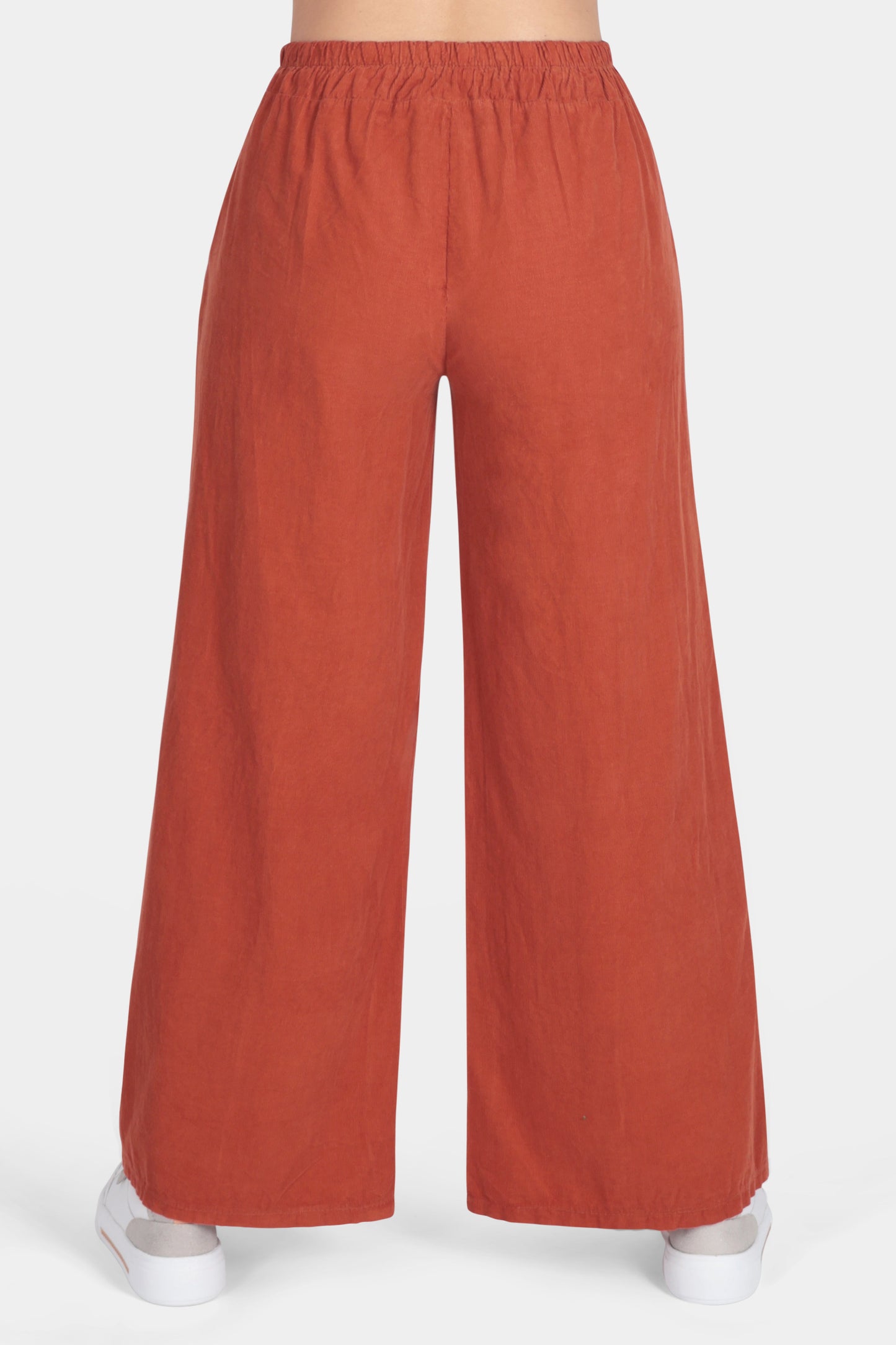 Corduroy Wide Leg Trousers