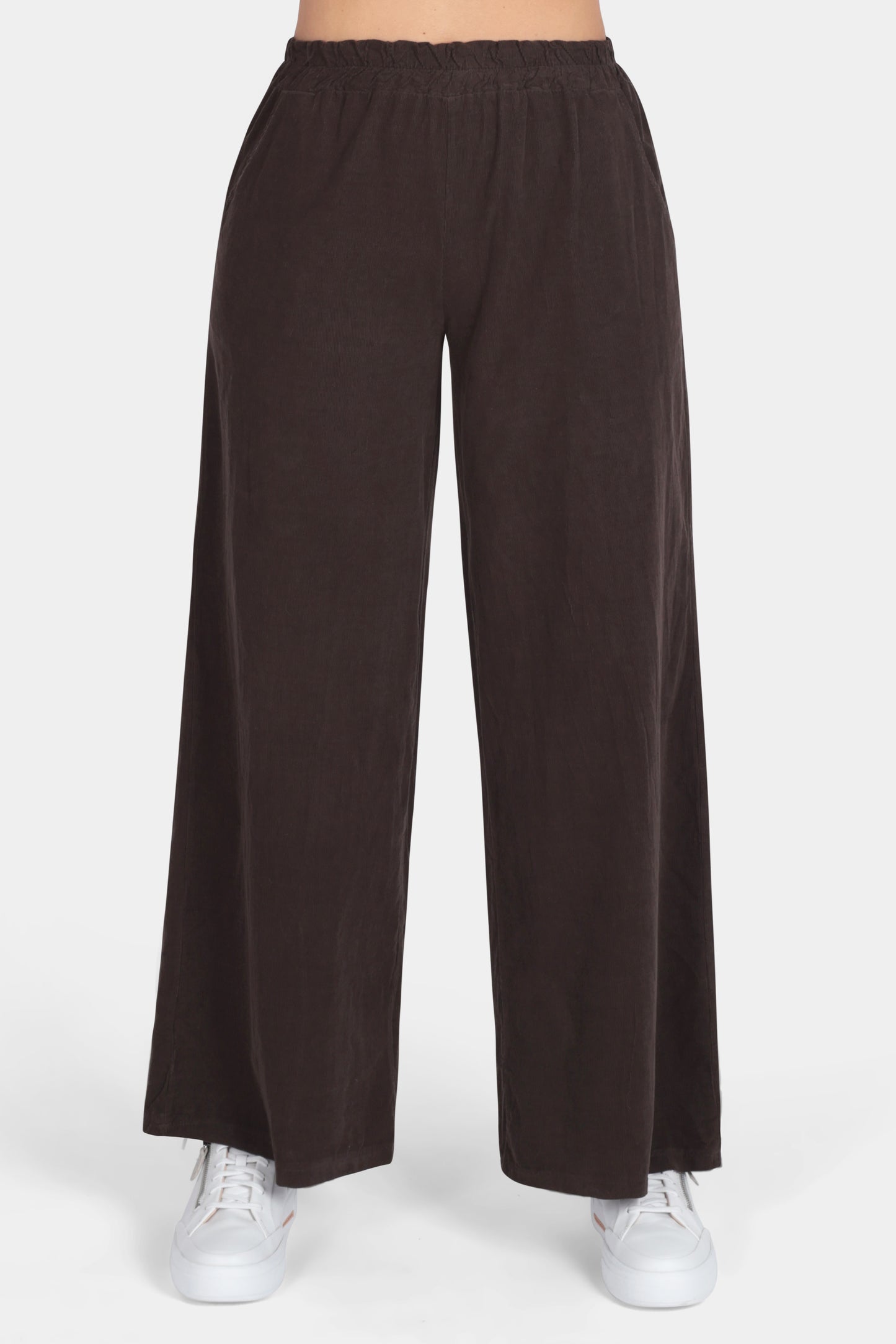 Corduroy Wide Leg Trousers