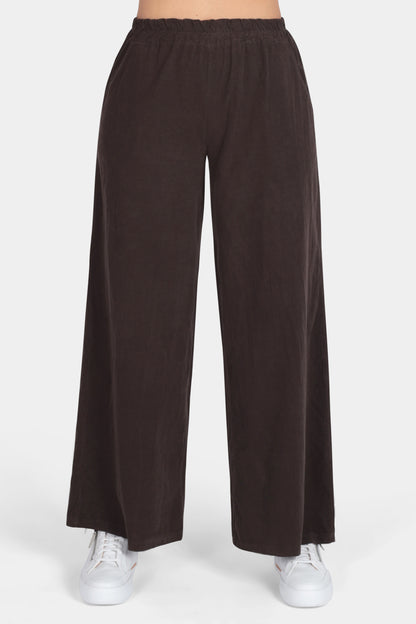 Corduroy Wide Leg Trousers